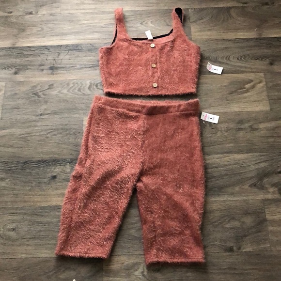 Pants - Fuzzy 2 piece